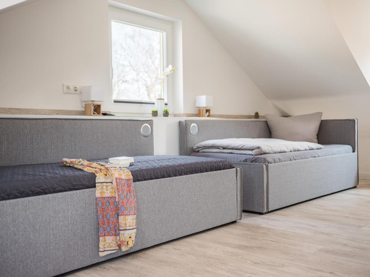 Ferienhaus Fuer Die Ganze Familie - Kamin-Sauna-See Krakow am See Bagian luar foto